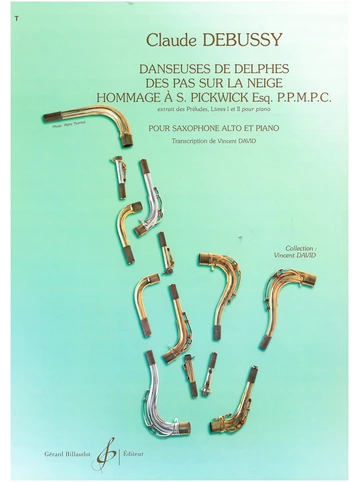 Danseuses de Delphes et Des pas sur la neige. Hommage à S. Pickwick Visual